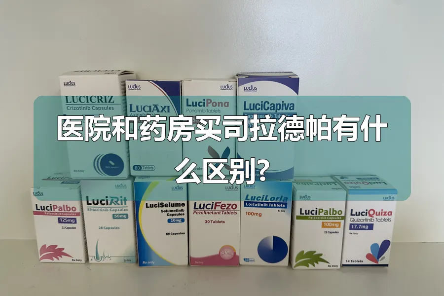 医院和药房买司拉德帕有什么区别?